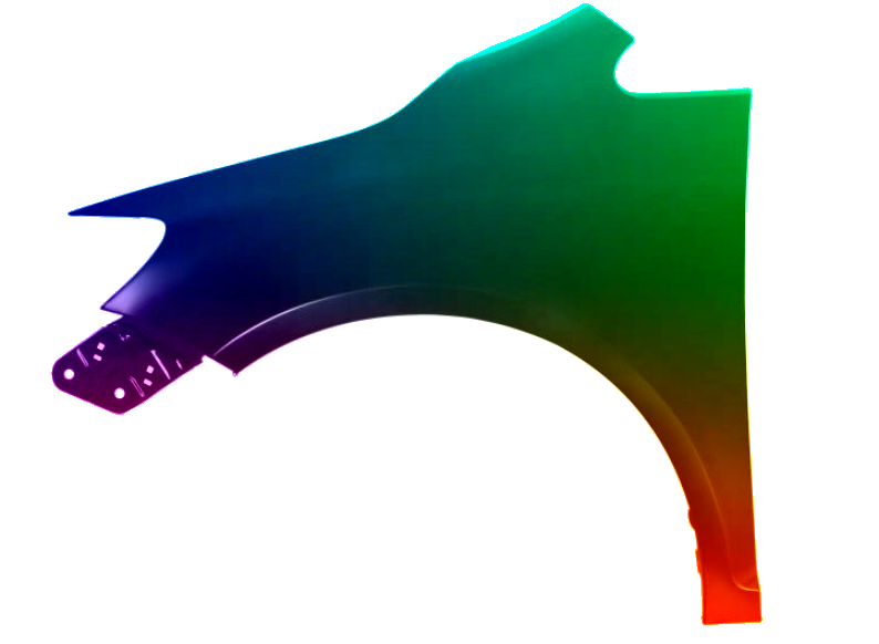VW GOLF PLUS KOTFLÜGEL LINKS LACKIERT IN LA5K NEU – Bild 2