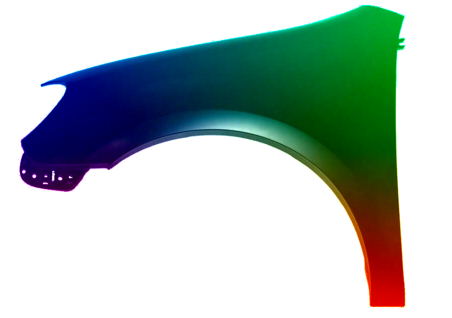 VW GOLF VI 2008-2016 KOTFLÜGEL VORNE LINKS LACKIERT IN LC9X NEU – Bild 2
