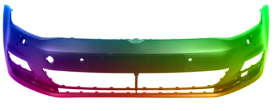 Für VW Golf 7 VII Stoßstange PDC SRA Vorne lackiert in Wunschfarbe 2012-2017