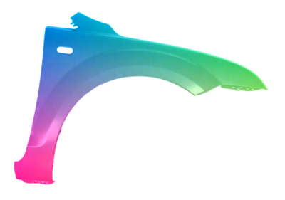 Kotflügel Rechts Für Ford Focus MK2 2004-2008 Kelp Mettalic