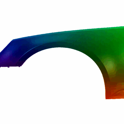 AUDI A4 B9 2015-2019 KOTFLÜGEL VORNE LINKS LACKIERT IN WUNSCHFARBE