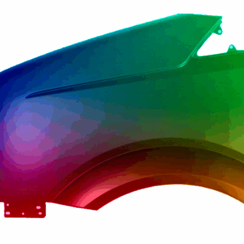 VW Crafter KOTFLÜGEL 2005-2017 Vorne Links Lackiert in Wunschfarbe NEU