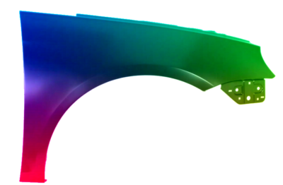 Für VW Eos 2006-2015 Kotflügel Vorne Rechts Lackiert in Wunschfarbe NEU