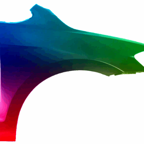 Kotflügel Für VW Golf Sportsvan Vorne Rechts Lackiert in Wunschfarbe 2014-2020