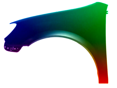 KOTFLÜGEL FÜR VW GOLF VI 6 VORNE LINKS LACKIERT IN WUNSCHFARBE 2008-2016