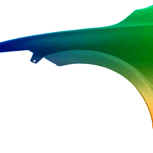 KOTFLÜGEL FÜR VW GOLF VIII VORNE LINKS LACKIERT IN WUNSCHFARBE Ab 2019