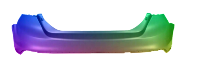 Für Ford Focus Mk3 2010-2014 HB Stoßstange Hinten Lackiert In Wunschfarbe