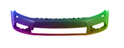 Für Vw CC 358 2012-2017 Stoßstange Vorne SRA Lackiert In Wunschfarbe NEU