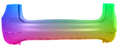 Stoßstange Für Vw Golf Sportsvan Hinten Lackiert In Wunschfarbe Ab 2017