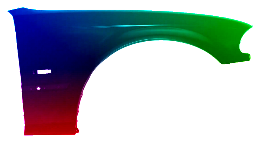 Für BMW E46 98-01 KOTFLÜGEL VORNE RECHTS LACKIERT IN 303 COSMOSSCHWARZ NEU – Bild 2