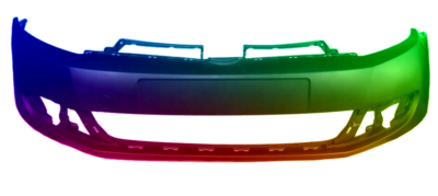 Stoßstange Für Vw Golf VI 6 Vorne Lackiert In Wunschfarbe 08-16 NEU