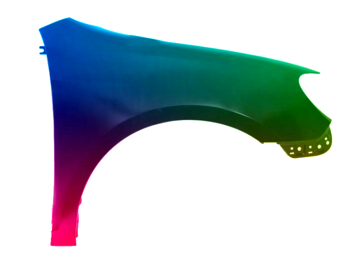 KOTFLÜGEL VW GOLF VI 6 LA7W VORNE RECHTS LACKIERT 2008-2016 NEU – Bild 2