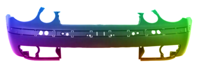 Für VW Polo 9N 2001-2005 Stoßstange Vorne lackiert in Wunschfarbe