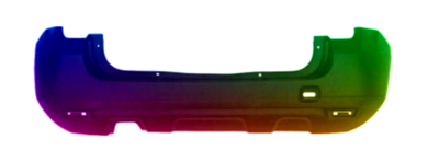 Für Dacia Duster 2010-2017 Stoßstange Hinten Lackiert in Wunschfarbe