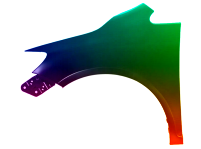 KOTFLÜGEL VW GOLF PLUS LD5Q LINKS LACKIERT NEU