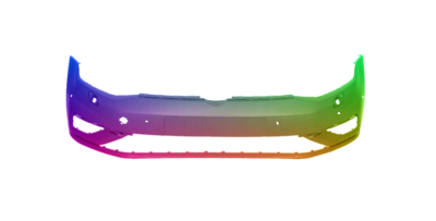 Für VW Golf 7 VII Stoßstange 6 PDC SRA Vorne lackiert in Wunschfarbe 2017-2020