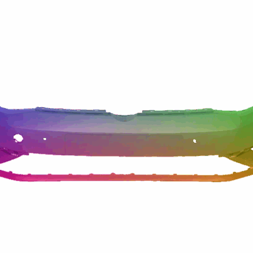 Für VW Golf 7 VII Stoßstange 6 PDC SRA Vorne lackiert in Wunschfarbe 2017-2020