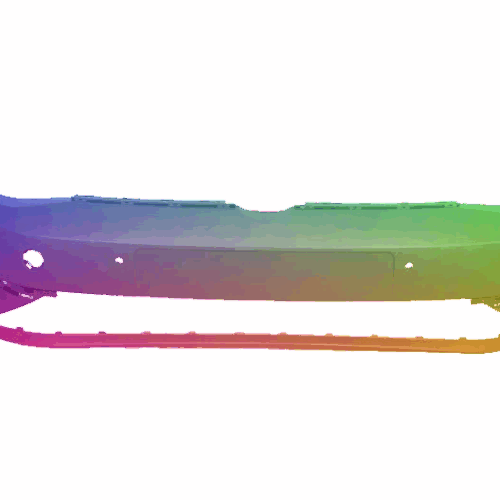 Für VW Golf 7 VII Stoßstange 4 PDC SRA Vorne lackiert in Wunschfarbe 2017-2020