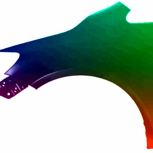 Kotflügel Für VW GOLF PLUS LINKS IN WUNSCHFARBE LACKIERT 05-14