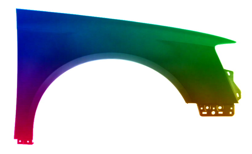 Für VW PASSAT B6 2005-2010 KOTFLÜGEL VORNE RECHTS LACKIERT IN LC5F NEU – Bild 2