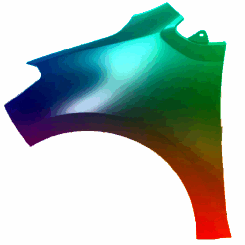 VW UP! Seat Mii Skoda Citigo Ab 2016 Kotflügel Vorne Links Lackiert Wunschfarbe