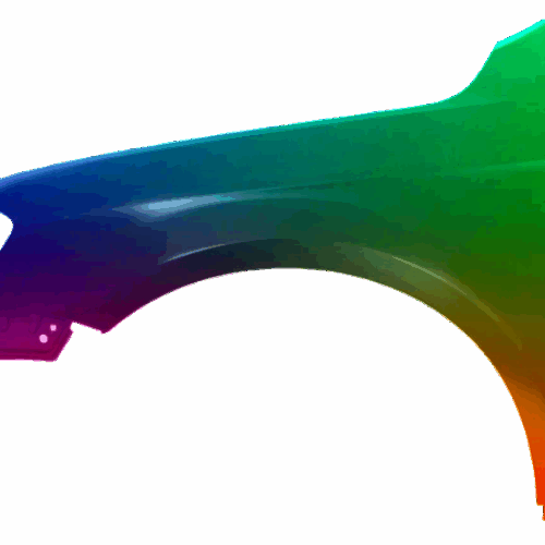 Für VW PASSAT B7 10-15 KOTFLÜGEL VORNE LINKS LACKIERT IN WUNSCHFARBE