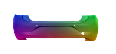 Für Vw Polo Ab 2017- 4 x PDC Stoßstange Hinten Lackiert In Wunschfarbe