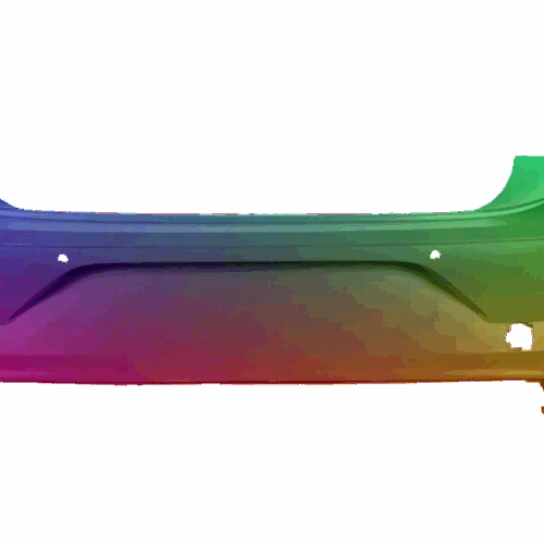 Für Vw Polo Ab 2017- 4 x PDC Stoßstange Hinten Lackiert In Wunschfarbe
