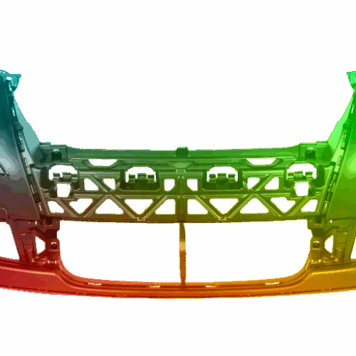 Für VW Touran 1T 2006-2010 Stoßstange Vorne lackiert in Wunschfarbe