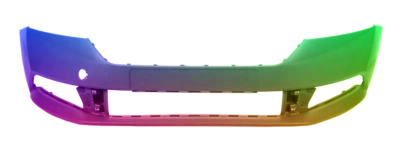 Für Skoda Fabia III 2018-2021 Stoßstange Vorne Lackiert In Wunschfarbe NEU