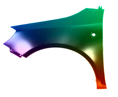 Für Skoda Fabia 5J 07-15 KOTFLÜGEL VORNE Links Lackiert In Wunschfarbe