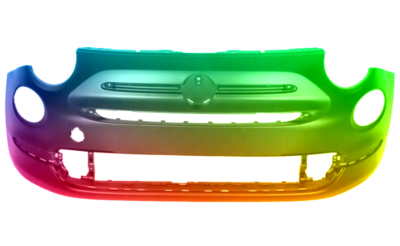 Für Fiat 500 (312) Lounge Ab 15 Stoßstange Vorne Lackiert In Wunschfarbe NEU