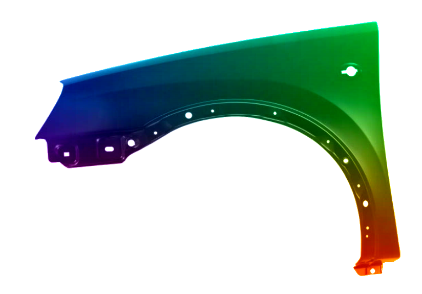 Für Opel Corsa Combo C 00-10 KOTFLÜGEL VORNE LINKS LACKIERT IN Z20R NEU – Bild 2