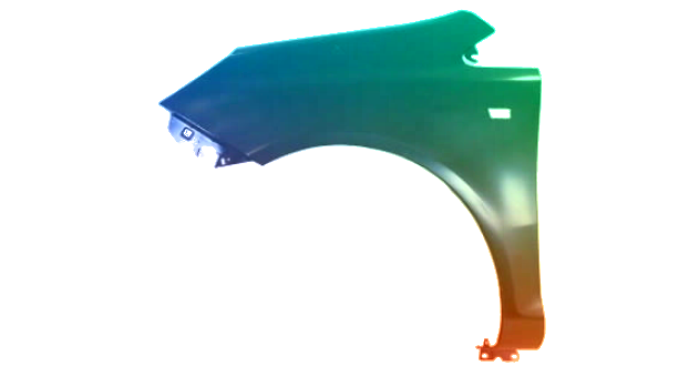 Für Opel Corsa D 06-15 KOTFLÜGEL VORNE LINKS LACKIERT IN Z547 NEU – Bild 2