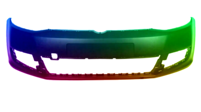 Für VW Sharan 7N Ab 2010 Stoßstange Vorne lackiert in Wunschfarbe