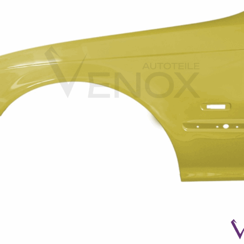 Für BMW E46 98-01 KOTFLÜGEL VORNE LINKS LACKIERT IN 337 DAKARGELB NEU