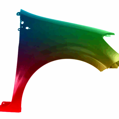Kotflügel Renault Clio III Rechts Lackiert In Wunschfarbe 2005-2012 NEU