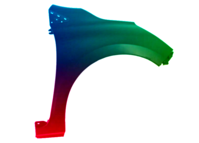 Kotflügel Renault Clio IV Rechts Lackiert In Wunschfarbe 2012-2019 NEU