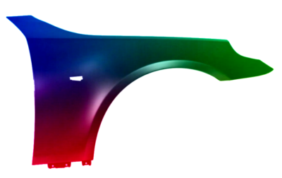Für BMW E60 E61 03-10 KOTFLÜGEL VORNE RECHTS LACKIERT IN 475 NEU
