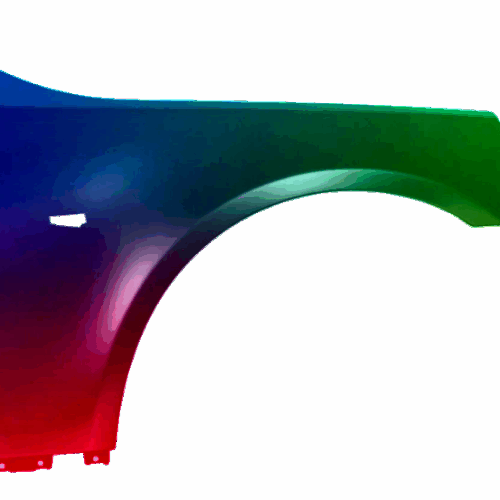 Für BMW E60 E61 03-10 KOTFLÜGEL VORNE RECHTS LACKIERT IN 475 NEU