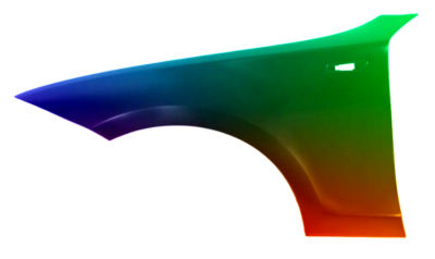 Für BMW E81 E82 E87 E88 04-13 KOTFLÜGEL VORNE LINKS LACKIERT IN 354 NEU