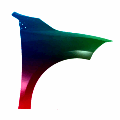 Kotflügel Renault Megane III Rechts Lackiert In Wunschfarbe 2008-2016 NEU