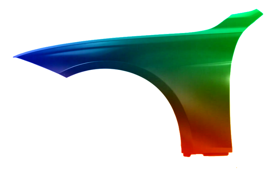 Für BMW F30 F31 F34 F35 12-19 KOTFLÜGEL VORNE LINKS LACKIERT IN 354 – Bild 2