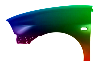 KOTFLÜGEL Seat Ibiza Cordoba RECHTS LINKS LACKIERT WUNSCHFARBE 02-09