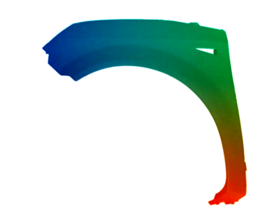 Kotflügel Renault Scenic II Links Lackiert In Wunschfarbe 2003-2009 NEU