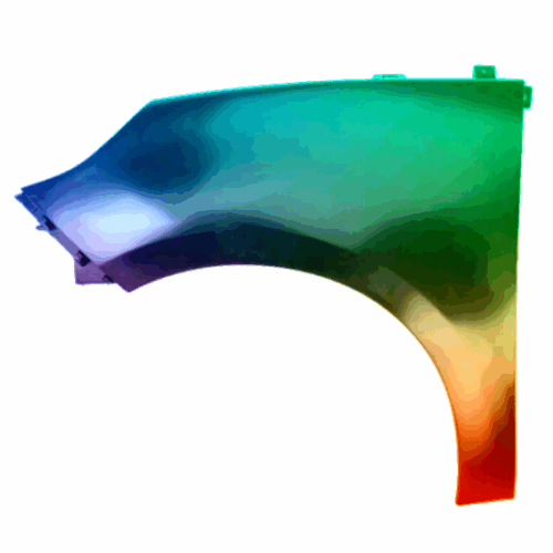 Kotflügel Renault Scenic III Links Lackiert In Wunschfarbe 2009-2011 NEU