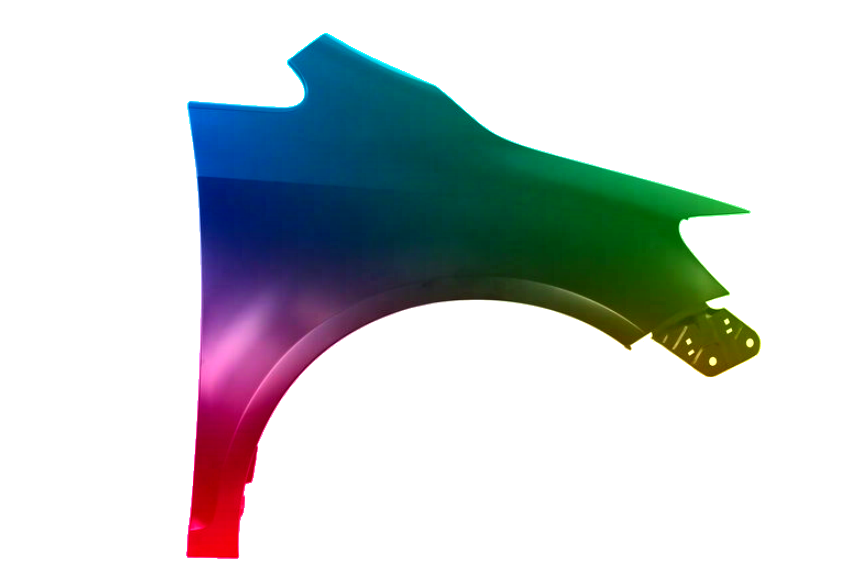VW GOLF PLUS KOTFLÜGEL VORNE RECHTS LACKIERT IN LA5S 2005-2013 – Bild 2