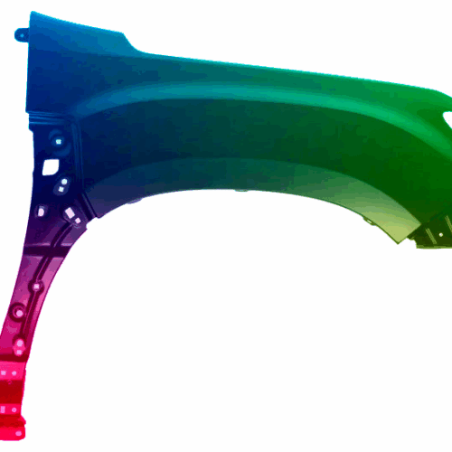 Für Dacia Duster Ab 2017- Kotflügel Rechts Lackiert In Wunschfarbe