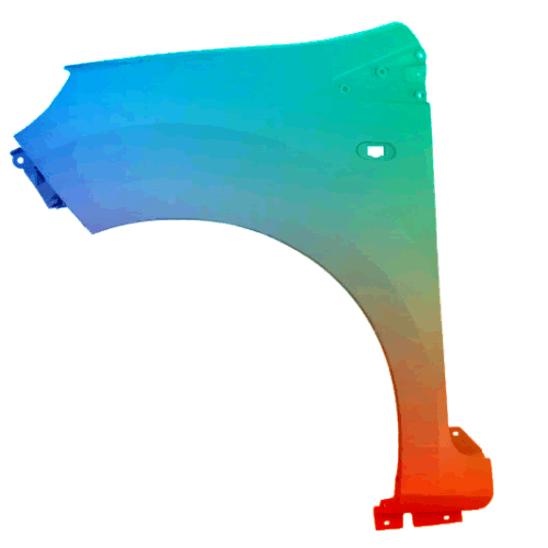 Kotflügel Renault Twingo II Links Lackiert In Wunschfarbe 2007-2014 NEU