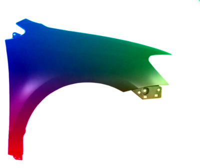 Für VW Polo 6R 09-17 KOTFLÜGEL VORNE RECHTS LACKIERT IN Wunschfarbe